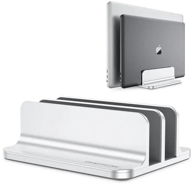 Alt view image 2 of 5 - OMOTON Vertical Laptop Stand and Laptop Stand for Desk