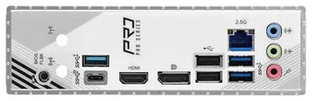 Alt view image 3 of 5 - ASRock B860M Pro RS Intel Core Ultra B860 DDR5 8666 MHz 256GB M.2 LGA1851 Micro ATX Motherboard SATA3 6.0 Gb/s PCIe 5.0 BIOS Flashback