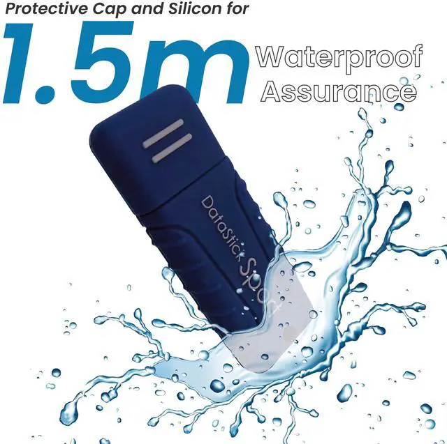 Alt view image 2 of 5 - Centon Electronics MP Essential USB 3.2 Gen1 DataStick Sport Flash Drive, 16 GB, 10 USB Flash Drives, 10 Bulk Pack, Navy Blue