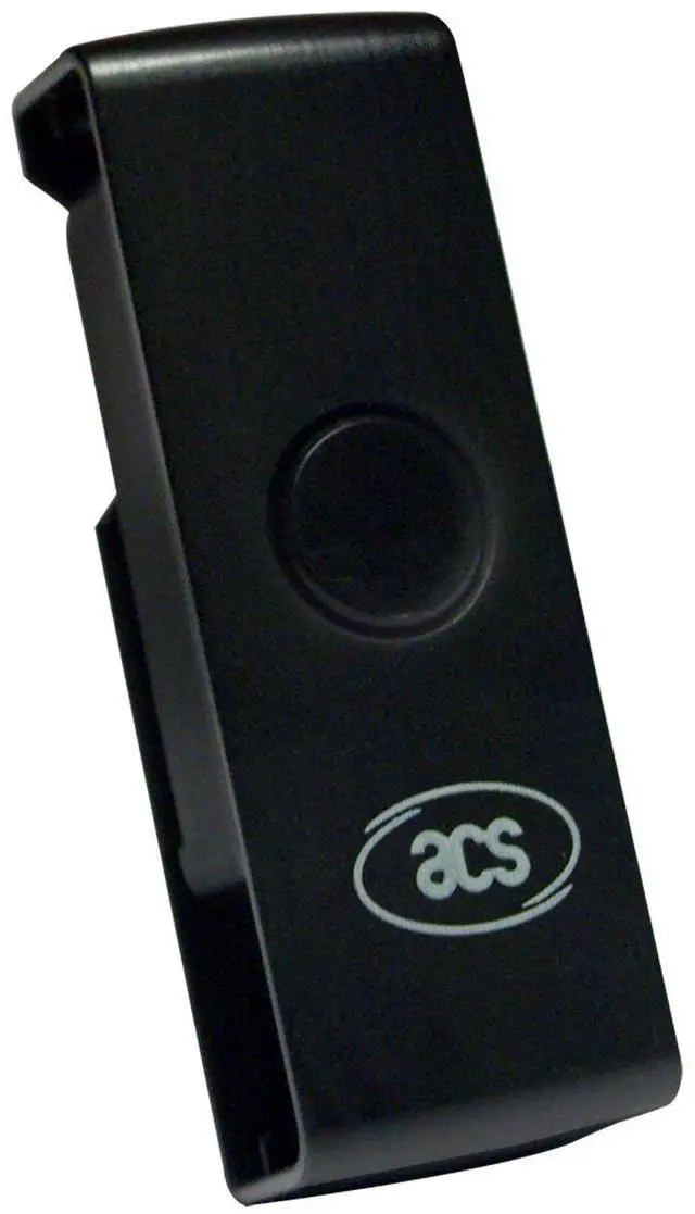Alt view image 5 of 5 - ACS ACR38U-N1 PocketMate USB Smart Card Reader and Writer for CNS CRS Digital Signature Small Compact Black