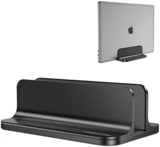 Alt view image 2 of 5 - OMOTON Vertical Laptop Stand Bundle