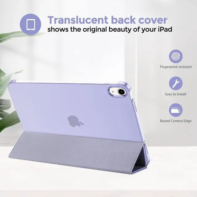 Alt view image 3 of 5 - ProCase for iPad 10th Gen 2022 10.9 Inch Case Bundle with 1 Pack iPad 10.9 10th Gen 2022 Screen Protector