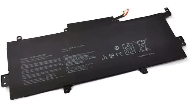 Alt view image 2 of 5 - 7xinbox C31N1602 11.55V 57Wh Laptop Battery Replacement for ASUS Zenbook U3000U UX330 UX330U UX330UA UX330UA-1A UX330UA-1B 0B200-02090000