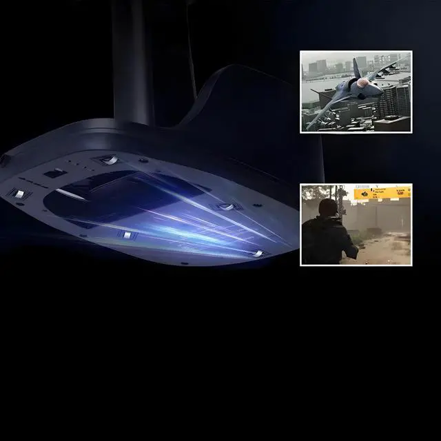 Alt view image 5 of 5 - Aocesk ClutchClick- The FPS Mouse with a Real Trigger Feel, FPS Vertical Handle Grip Trigger Pistol Mouse, Wireless Ergonomic Vertical Gaming Mouse for PC Gamer (Black)