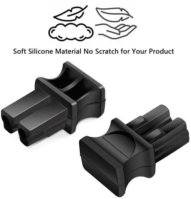 Alt view image 3 of 5 - BUNGPUNG QSFP+ QSFP28 Dust Covers Anti-dust Caps Suitable for Duplex LC QSFP+ QSFP28 Optical Module Silicone 50pcs/pack