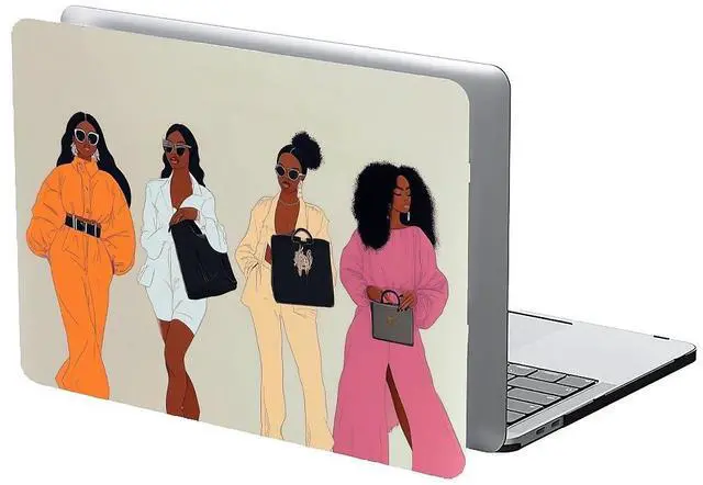 Main image of COTAIL Compatible with MacBook Air 13.3 13.6 Inch Case 2022 2021 2020 2019 Plastic Hard Shell Case Cover,13.6 Air (A2681) M2 2022, Beautiful Women