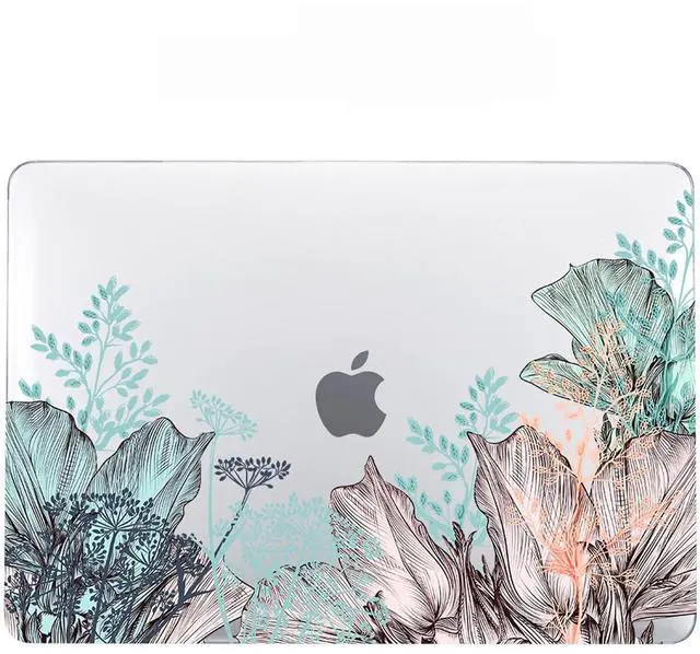 Alt view image 2 of 5 - Hard Cover Compatible with MacBook Air 11 Inch Case Model A1370 A1465 2012 2013 2014 2015 2016 2017 2018 Release, Air 11.6 Inch Plastic Hard Cover with Soft Keyboard Cover Skin, Green