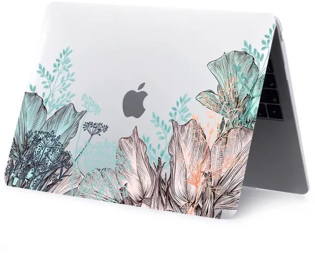 Alt view image 4 of 5 - Hard Cover Compatible with MacBook Air 11 Inch Case Model A1370 A1465 2012 2013 2014 2015 2016 2017 2018 Release, Air 11.6 Inch Plastic Hard Cover with Soft Keyboard Cover Skin, Green