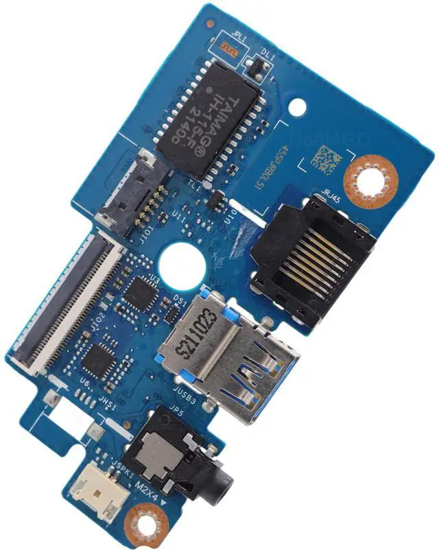 Alt view image 2 of 4 - Deal4GO USB Audio Jack LAN Ethernet Port I O Board LS-L974P Replacement for Acer Nitro 5 AN515-58 AN515-46 AN517-55/42 PH315-55 PH317-56