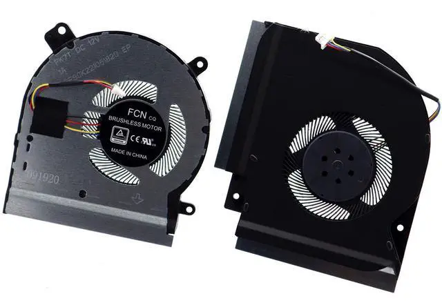 Alt view image 3 of 5 - Deal4GO CPU Cooling Fan w/GPU Cooler Set Replacement for ASUS ROG Strix Scar II GL504 GL504GS GL504GM GL504GV GL504GW GL504GW-DS74 GL504GS-DS74