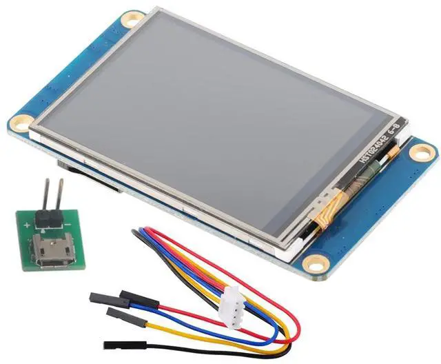 Main image of DIYmalls Nextion 2.4 inch HMI Display NX3224T024 Resistive Touch Screen 320x240 LCD Module for Arduino ESP32 Development Board