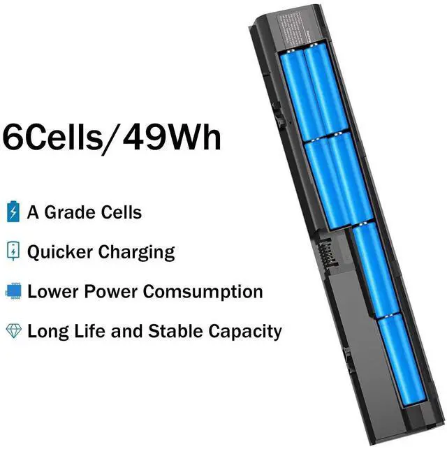 Alt view image 4 of 5 - TAUPO 4430s Laptop Battery Replacement Fit for HP Probook 4540s 4440s 4530s 4535s 4545s 4431s 4435s 4330s Series, fits Laptop Part Number 633805-001 PR06 PR09 HSTNN-IB2R 633733-321 11.1V 5200mAh