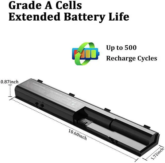 Alt view image 5 of 5 - TAUPO 4430s Laptop Battery Replacement Fit for HP Probook 4540s 4440s 4530s 4535s 4545s 4431s 4435s 4330s Series, fits Laptop Part Number 633805-001 PR06 PR09 HSTNN-IB2R 633733-321 11.1V 5200mAh