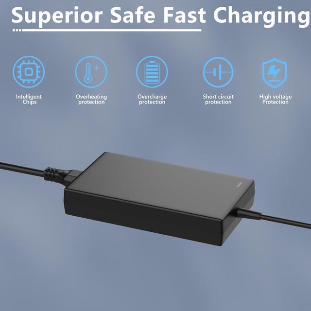 Alt view image 2 of 5 - 230W Charger Replacement for Acer Nitro 5 16 17 Predator Helios 300 500 Triton 14 300 500 AN16-51 AN17-71 AN517-4216 PT515-52 PT515-52-73L3 Gaming Laptop