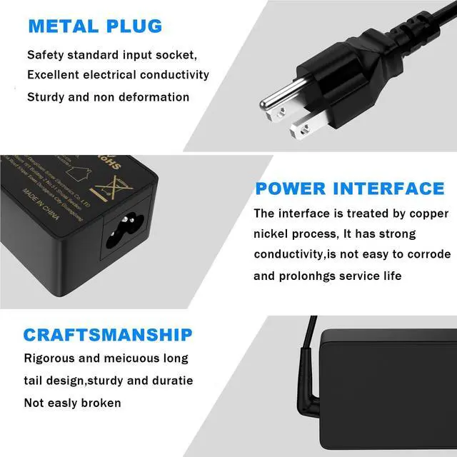 Alt view image 3 of 5 - Ryaobwu100W USB C Laptop Charger Compatible with Lenovo ThinkPad, Chromebook, HP, Dell, Acer, Asus, MSI, LG, Samsung, Huawei, ROG and Other USB-C Devices Universal Type-C Power Adapter