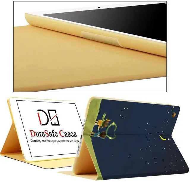 Alt view image 5 of 5 - DuraSafe Cases iPad mini 4 Gen 2015 7.9 Inch [ Mini 4th ] MK8A2LL/A MK882LL/A MK8C2LL/A MK862LL/A MK892LL/A MK872LL/A Smart Slim Profile Adjustable Viewing Angle Stand Printed Flip Cover - Night Sky