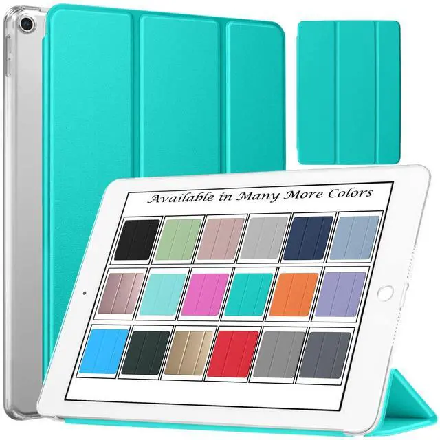 Main image of DuraSafe Cases for iPad 6th 5th Generation case 9.7 Inch Model A1822 A1823 A1893 A1954 Smart Slim Lightweight Protective Cover with Auto Wake/Sleep Function-Green
