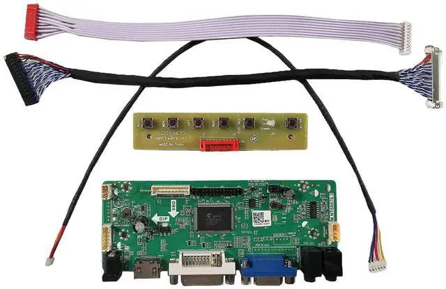 Alt view image 4 of 4 - FanyiTek DVI VGA Audio LCD Controller Board 30pins for 19inch G190EG02 V1 G190ETN01.9 1280x1024 9Pins LED Backlight LVDs LCD Screen