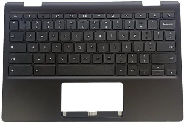 Main image of LTPRPTS Replacement Laptop Upper Case Palmrest Keyboard Assembly Part for ASUS Chromebook 11 C204 C204MA C204E 13N1-86A0201 Black