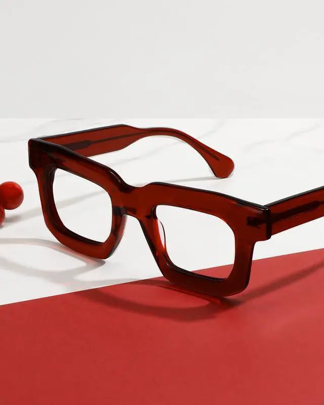 Alt view image 5 of 5 - Blue Light Blocking Glasses - Anti Glare & Eyestrain, 99% Filter, Lightweight Acetate Frame for Gaming/Office/Reading