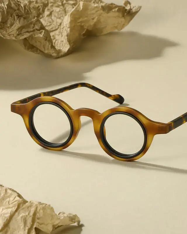 Alt view image 5 of 5 - Blue Light Glasses - 98%+UV400 Filter,Acetate Preppy Rectangle Frame for Work/Gaming