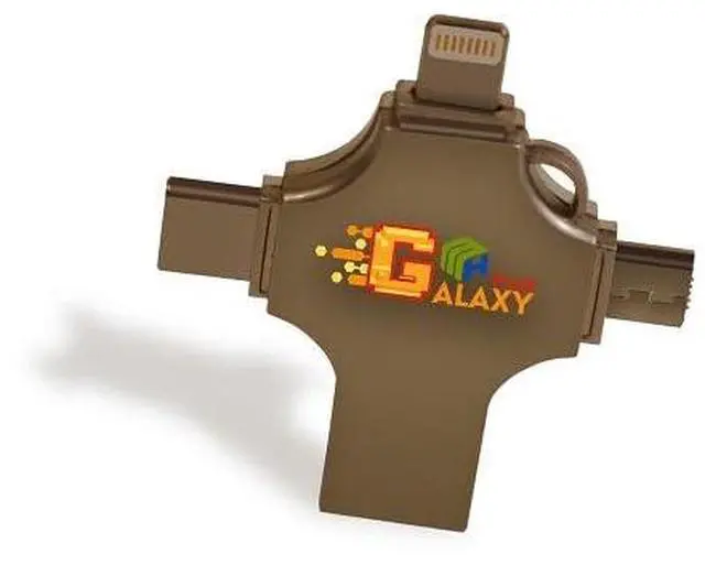 Alt view image 2 of 4 - USB 3.0 Photo Stick iPhone, Samsung Phones Flash Drive, 4 in1 Galaxy MH Plus(128, GB)