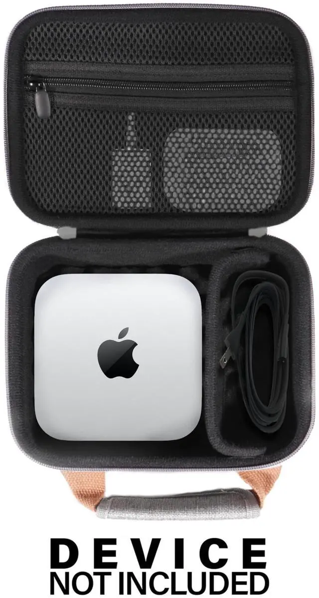 Alt view image 4 of 5 - getgear Portable Case for Mac mini M4, M4 Pro, All in one organizing case