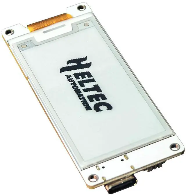 Alt view image 3 of 5 - Heltec Automation Heltec Meshtastic ESP32 Wireless Paper Eink Display Black and White 2.13-Inch Screen Smart Price Tag Electronic Shelf Label via Bluebooth SX1262 LoRa and WiFi (902-928MHz)