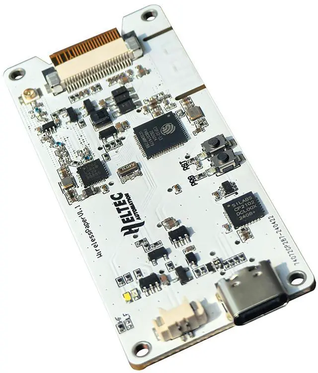 Alt view image 5 of 5 - Heltec Automation Heltec Meshtastic ESP32 Wireless Paper Eink Display Black and White 2.13-Inch Screen Smart Price Tag Electronic Shelf Label via Bluebooth SX1262 LoRa and WiFi (902-928MHz)