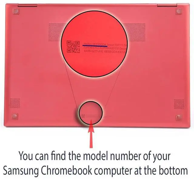 Alt view image 2 of 5 - mCover Case Compatible for 2021~2022 13.3" Samsung Galaxy Chromebook 2 XE530QDA Series Laptop Computers ONLY (NOT Fitting Any Other Samsung Models) - Blue