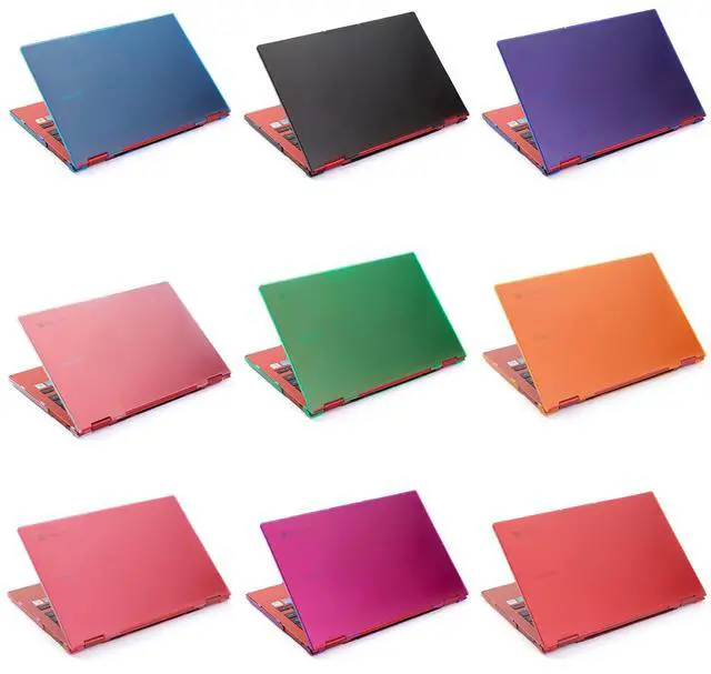 Alt view image 4 of 5 - mCover Case Compatible for 2021~2022 13.3" Samsung Galaxy Chromebook 2 XE530QDA Series Laptop Computers ONLY (NOT Fitting Any Other Samsung Models) - Blue