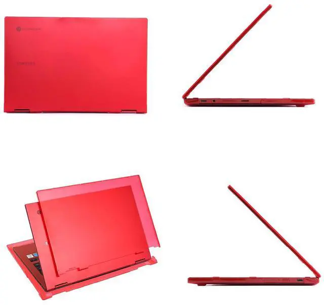 Alt view image 3 of 5 - mCover Case Compatible for 2021~2022 13.3" Samsung Galaxy Chromebook 2 XE530QDA Series Laptop Computers ONLY (NOT Fitting Any Other Samsung Models) - Blue