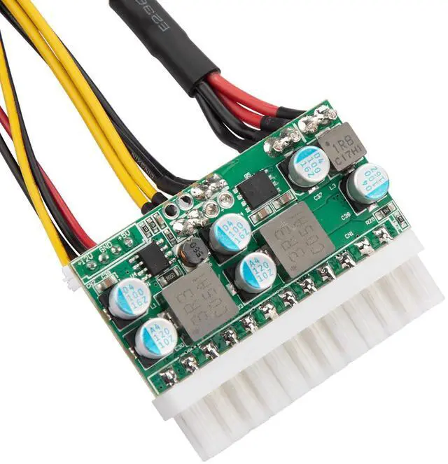 Alt view image 3 of 5 - IOASPOW DC 12V 300W 24Pin ATX Connect with Motherboard Mini ITX Power Supply Pico PSU Module for PC