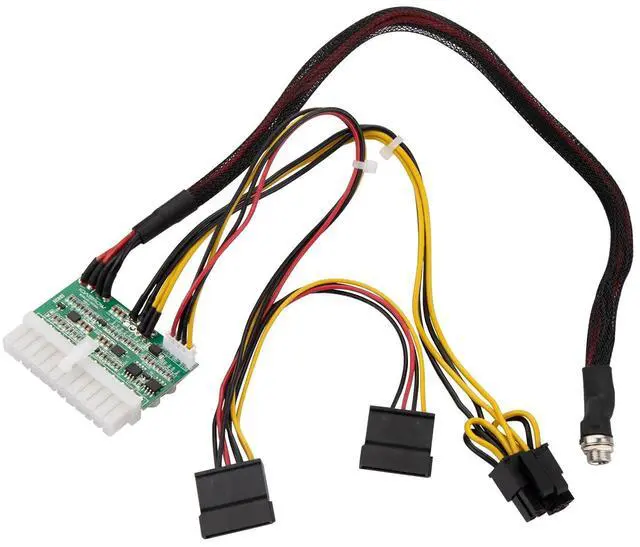 Alt view image 4 of 5 - IOASPOW DC 12V 300W 24Pin ATX Connect with Motherboard Mini ITX Power Supply Pico PSU Module for PC