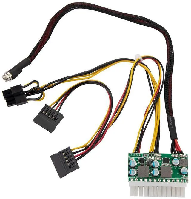 Alt view image 5 of 5 - IOASPOW DC 12V 300W 24Pin ATX Connect with Motherboard Mini ITX Power Supply Pico PSU Module for PC