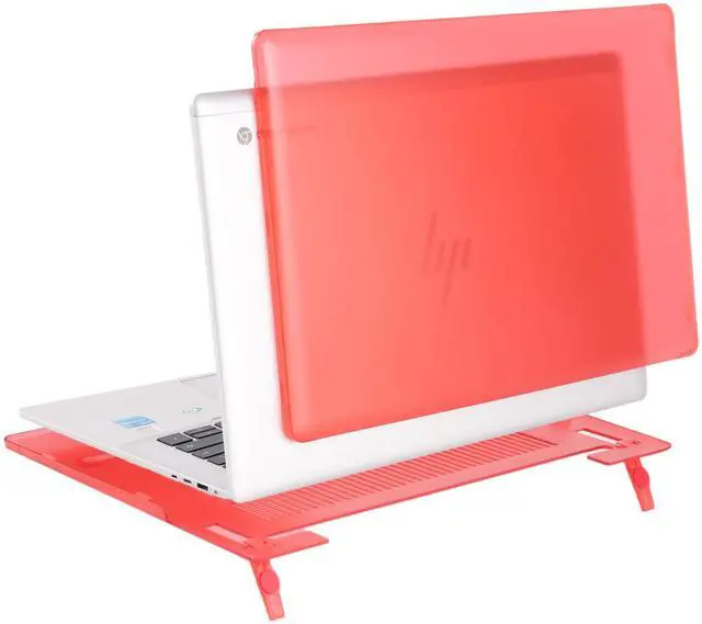 Alt view image 4 of 5 - mCover Case ONLY Compatible for 2022 2023 2024 14-inch HP Elite c640 G3 Chromebook Enterprise Laptop Computers (NOT Fitting Any Other HP Models) - Purple