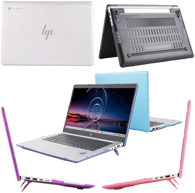 Alt view image 5 of 5 - mCover Case ONLY Compatible for 2022 2023 2024 14-inch HP Elite c640 G3 Chromebook Enterprise Laptop Computers (NOT Fitting Any Other HP Models) - Pink