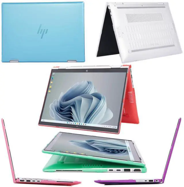 Alt view image 4 of 5 - mCover Case Compatible ONLY for 2022~2024 13.3" HP EliteBook 830 | 835 G9 / G10 and Elite x360 830 G9 / G10 2-in-1 Windows Laptop (NOT Fitting Any Other HP Models) - Red