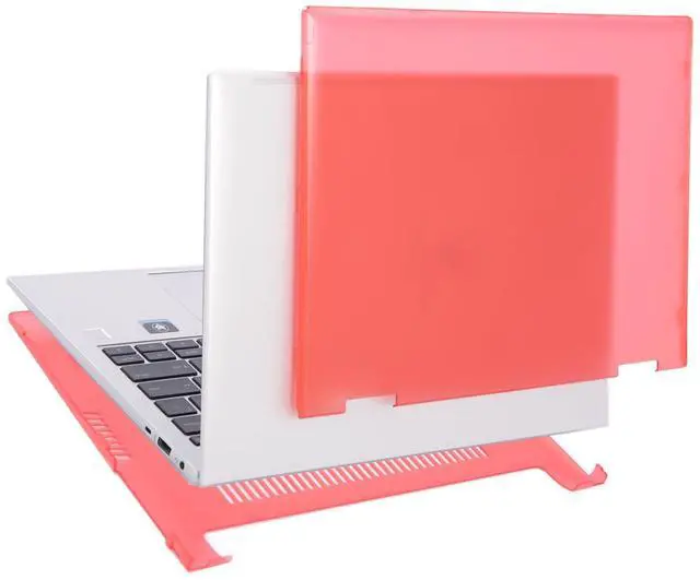 Alt view image 5 of 5 - mCover Case Compatible ONLY for 2022~2024 13.3" HP EliteBook 830 | 835 G9 / G10 and Elite x360 830 G9 / G10 2-in-1 Windows Laptop (NOT Fitting Any Other HP Models) - Red