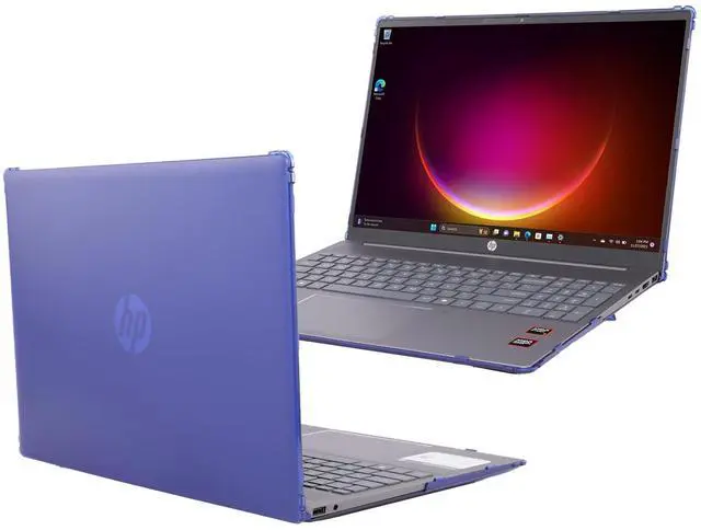Main image of mCover Case ONLY Compatible for 2024+ HP Pavilion 16-inch Laptop PC 16-AFxxxx / 16-AGxxxx Series Windows Notebook (NOT Fitting Any Other HP Models)- Blue