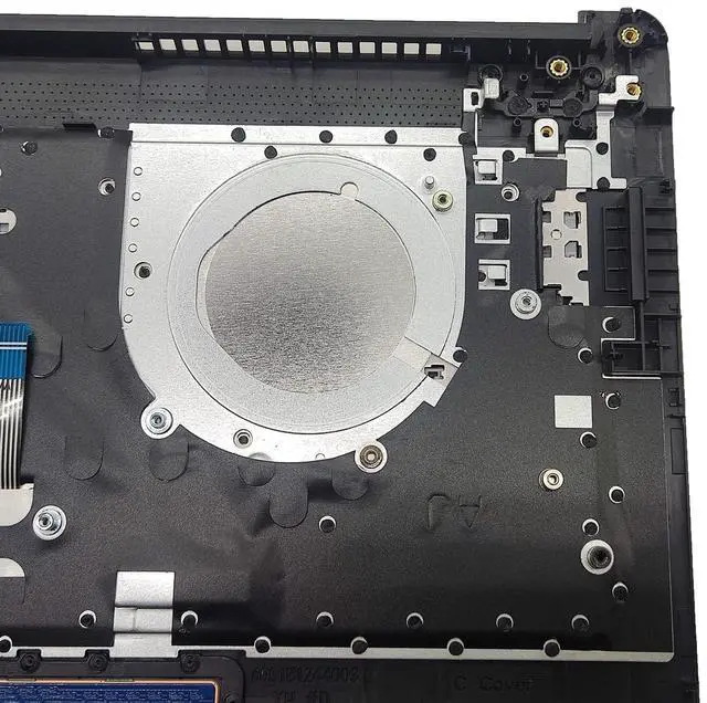 Alt view image 4 of 5 - Replacement Upper Case Palmrest for HP 14-CM 14-CK 14T-CM 14Z-CM 14q-cs 14q-cy Series Laptop Touchpad with Keyboard Assembly L23241-001 Gray