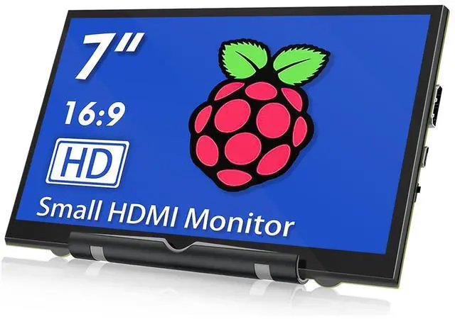 Main image of HAMTYSAN Raspberry Pi Screen 7" Small HDMI Monitor 800x480 LCD Display Screen, Plug & Play for Rspberry Pi 5/4/3 Win11/10/8/7 (Non-Touch)