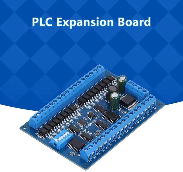 Alt view image 3 of 5 - 16 Input 16 Output Expansion Board RS485 16 Channel Remote Control Switch Module PLC IO Module DC 6.5-30V for Smart Home Camera(Single board)