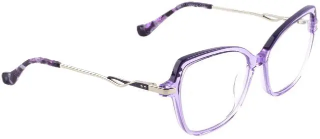 Main image of KMA Blue Light Blocking Glasses for Women - Stylish Reading Glasses, Anti-Glare and UV Protection, Blue Light Glasses for Digital Screens,Computer Glasses,Women's Desig (Light purple /