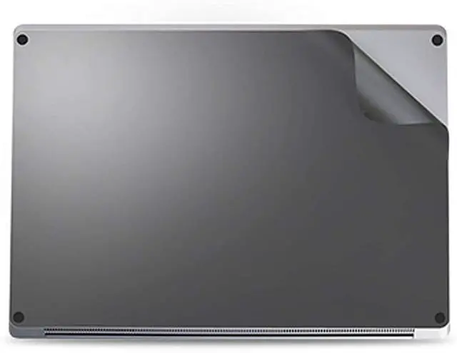 Alt view image 2 of 5 - XSKN Pure Color Full Body Bubble Free Computer Vinyl Decal Sticker Cover Protective Skin for Microsoft Surface Laptop 1 2 3 4 Model Computer (Surface Laptop 4 15 inch, Space Gray)