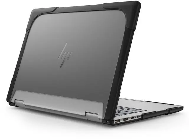 Main image of May Chen Case for 14 inch HP Envy X360 2-in1 2.8K Touch-Screen Laptop 2024 Release, Shockproof Super Protective Design Case with TPU Edges Scrach-Resistant Stylist, Black