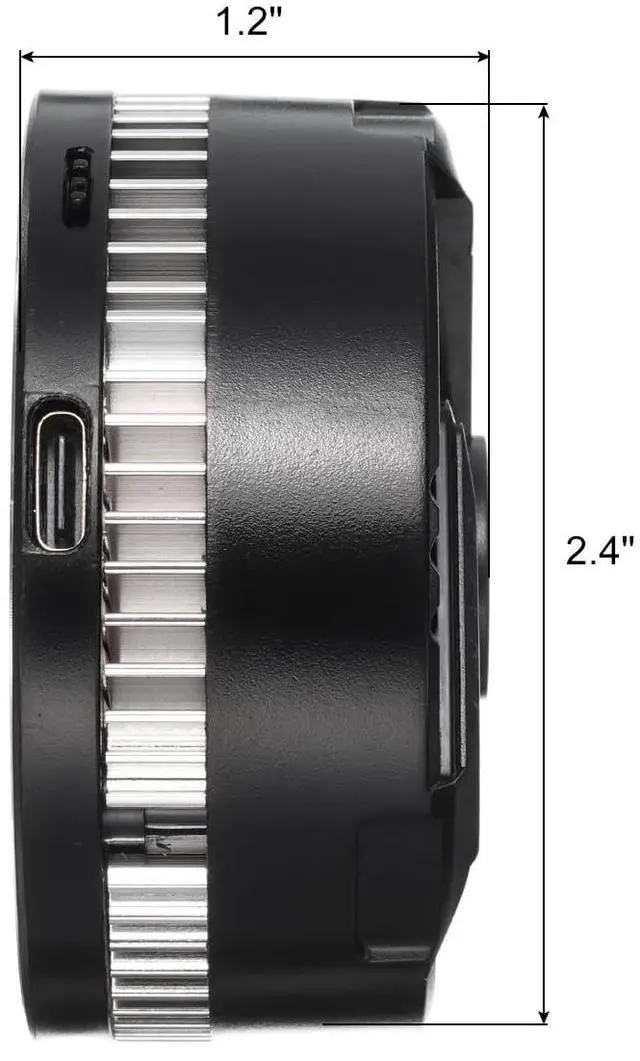 Alt view image 2 of 5 - MECCANIXITY Mobile Phone Cooler Portable Magnetic Radiator Rapid Heat Dissipation for 2.72 to 3.47 Inches Phone with Cool Light Effect