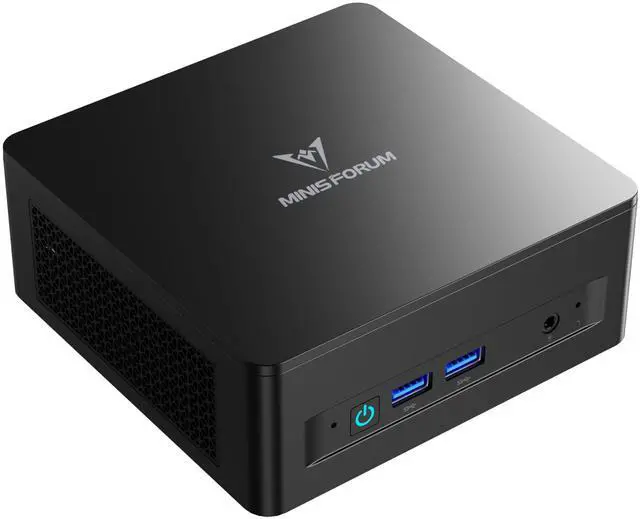 Main image of MINISFORUM DeskMini UM690L Slim Mini PC AMD Ryzen 9 6900HX Small PC, 32GB LPDDR5 RAM+500G PCIe4.0 SSD, HDMI/DP/USB4 Outputs, 2.5G LAN, WiFi 6E, 4xUSB Port AMD Radeon 680M Graphics Small Form Factor