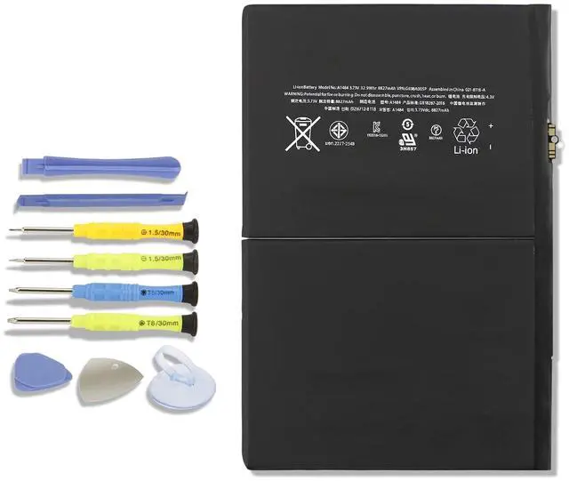 Main image of A1484 Tablet Battery Compatible with Apple iPad Air 1, iPad 5th 6th 7th 8th Gen, Fit for A1474 A1475 A1476 A1822 A1823 A1893 A1954 A2197 A2198 A2199 A2200 A2270 A2428 A2429 A2430 6712-6700 8827mAh