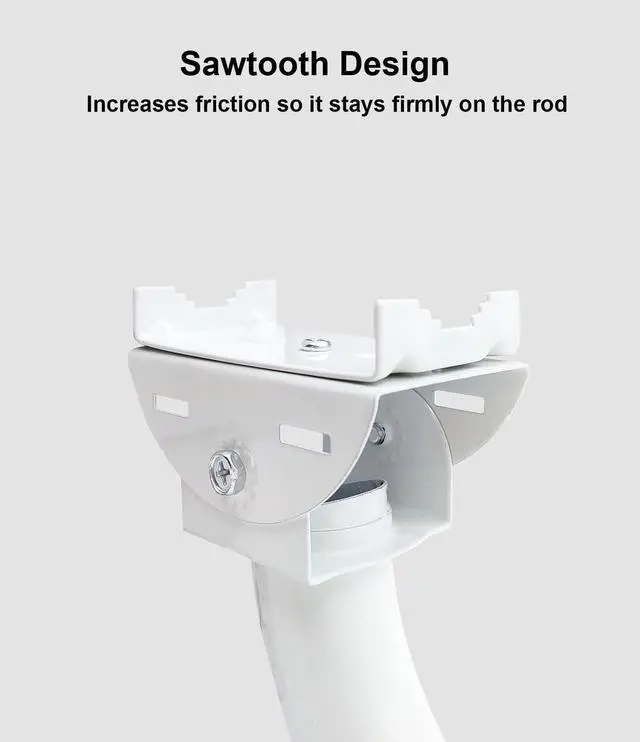 Alt view image 5 of 5 - Universal Wireless Bridge Bracket Mount, Pole and Wall-Mounted Mount for Outdoor Point to Point AP Access Point Client Bridge CPE,TV Antenna,WiFi Extender,Weather Station,Router (2 PCS)